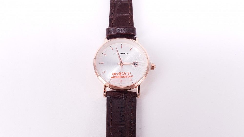 Longbo sale leather watch